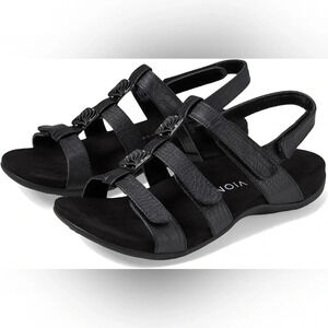 VIONIC AMBER ADJUSTABLE SANDAL -
BLACK Sz : 12